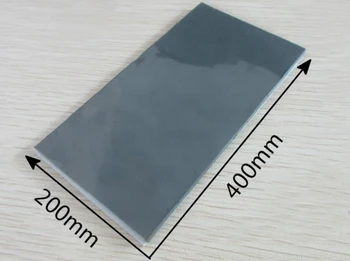 2,0 W компютърен процесор видео карта термосиликоновая полагане на 200 * 400 мм черен термосиликоновый лист