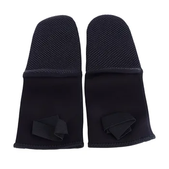 Водни чорапи Плувни чорапи с пълно покритие на глезените Удобно облекло Неопрен 3 мм Противоскользящий черен за водни спортове
