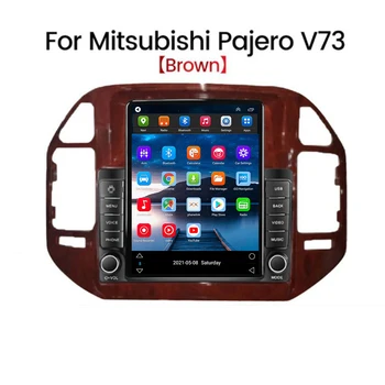 За Mitsubishi Pajero V60 V68 V73 1999-2011 Tesla Авто Радио Мултимедиен Плейър GPS Навигация Android 12 Auto CarPlay 2din
