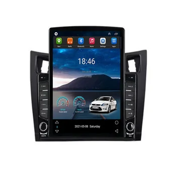 За Tesla Стил 2 Din Android 12 Радиото в автомобила На TOYOTA Yaris 2005-2012 Мултимедиен Плейър GPS Стерео Carplay DSP RDS Камера