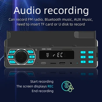 MP3-плейър Type C, Автомобилна стерео уредба, приложението за дистанционно автомобилното радио, аудио Bluetooth-съвместими с притежателя на телефона, за определяне на местоположението на автомобилната TF карта
