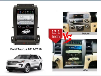 автомобилен GPS навигация DVD плейър с вертикален екран за Ford Taurus 2012-2016 автомобилен GPS-радио IPS мултимедиен плеър