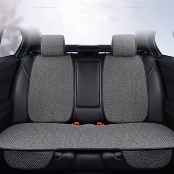 Универсална бельо Лятна възглавница за столче за кола, устойчива на плъзгане възглавница за седалката на предния стол, Дишаща уплътнението, защитни покривала за столчета за автомобил