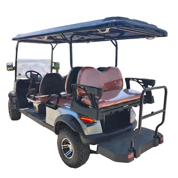 Качество 4 6 8 Seater до 4 kw 5KW 60v/72V Литиево-йонна батерия с Електрически Изкачване на Оф-роуд на Колички за голф, за продажба на