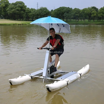 Висококачествен надуваем воден велосипед водно колело морски под наем