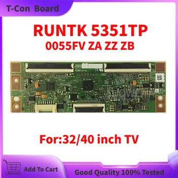 Оригиналната нова логическа такса RUNTK 5351TP ZA ZZ ZB 0055FV ZA ZZ ZB T-CON за 32-инчов 40-инчов телевизор